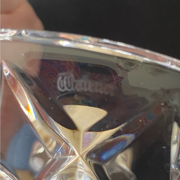 Waterford Crystal Candle Holder with Silver Accent - Picture 4 of 4